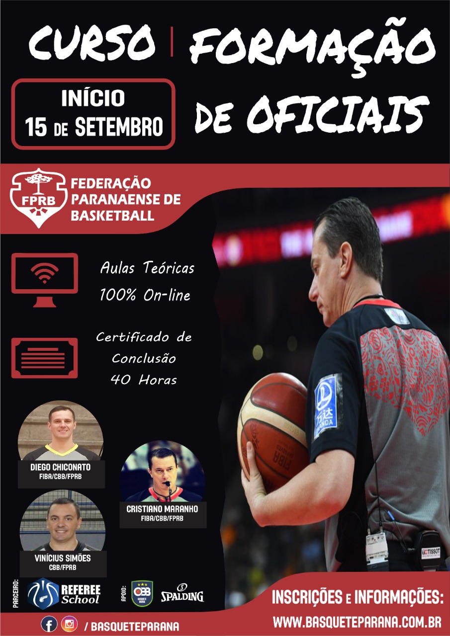 Curso de Formação de Árbitros de Basquetebol