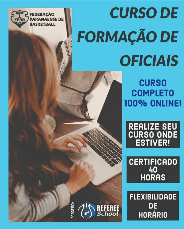 OPORTUNIDADE – Curso de Formação de Árbitros de Basquete